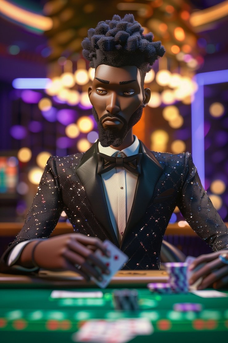 Mobile phone showing live roulette game